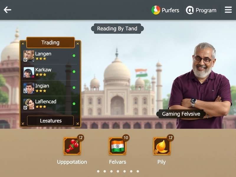Kanpur Trade Maven gameplay screenshot showing trading interface