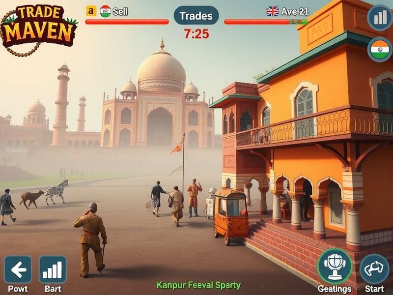 Kanpur Trade Maven Game Screenshot